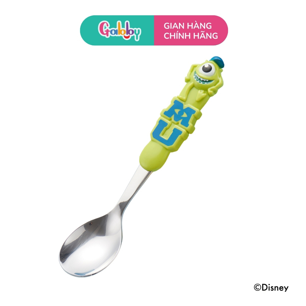 Muỗng Ăn OASIS PARK Inox Cán Nhựa 3D Hình Nhân Vật Disney