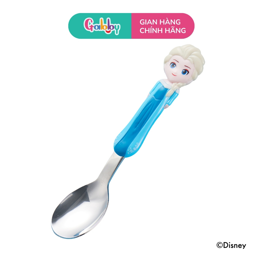 Muỗng Ăn OASIS PARK Inox Cán Nhựa 3D Hình Nhân Vật Disney