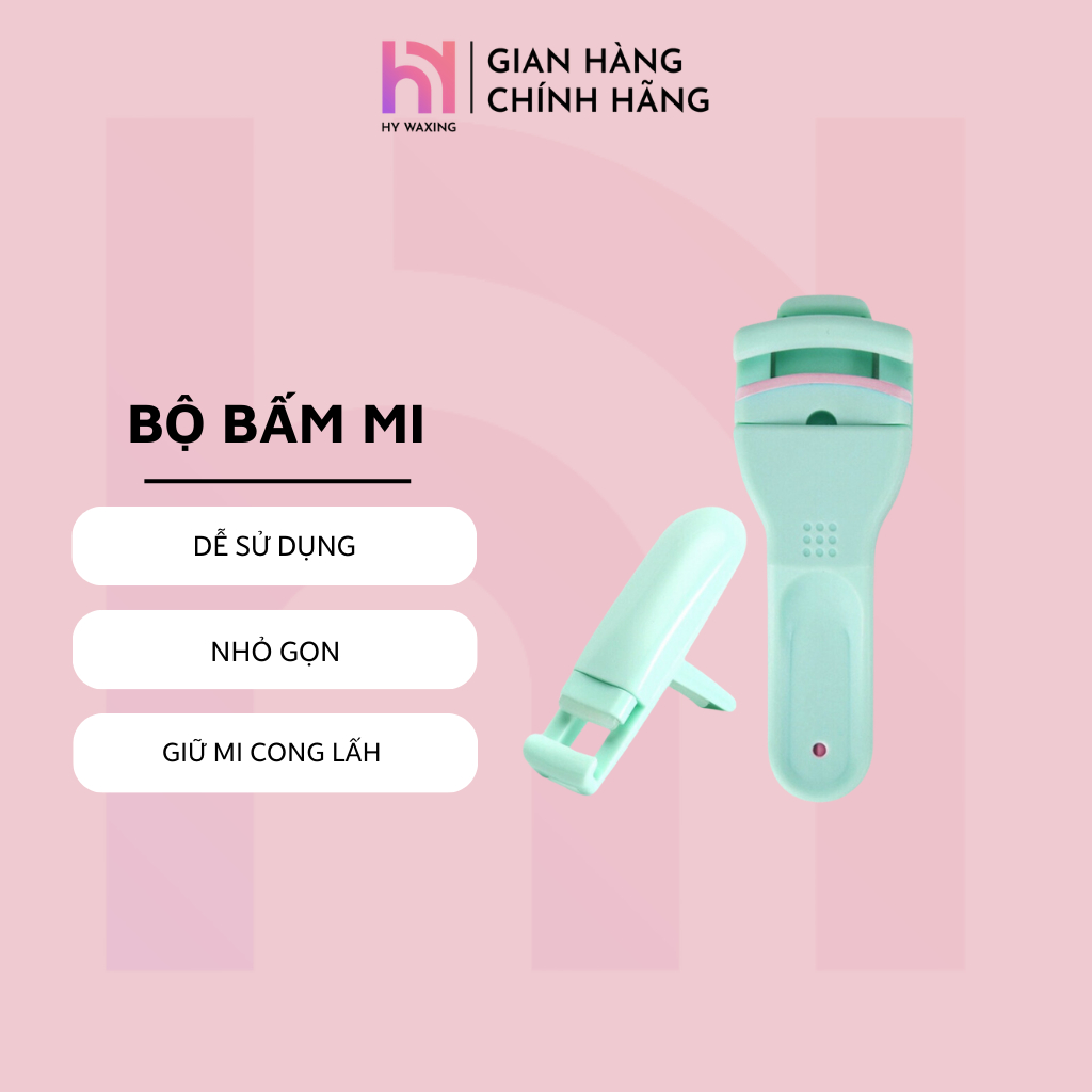 Bộ Dụng Cụ Kẹp Bấm Mi  Cong HY WAXING Hiệu Ứng Lâu Dài Tiện Dụng CI-017