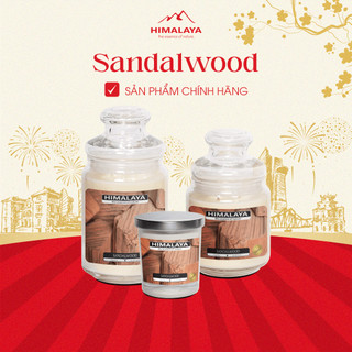 Nến thơm Himalaya hương Sandalwood size S/size M/size L
