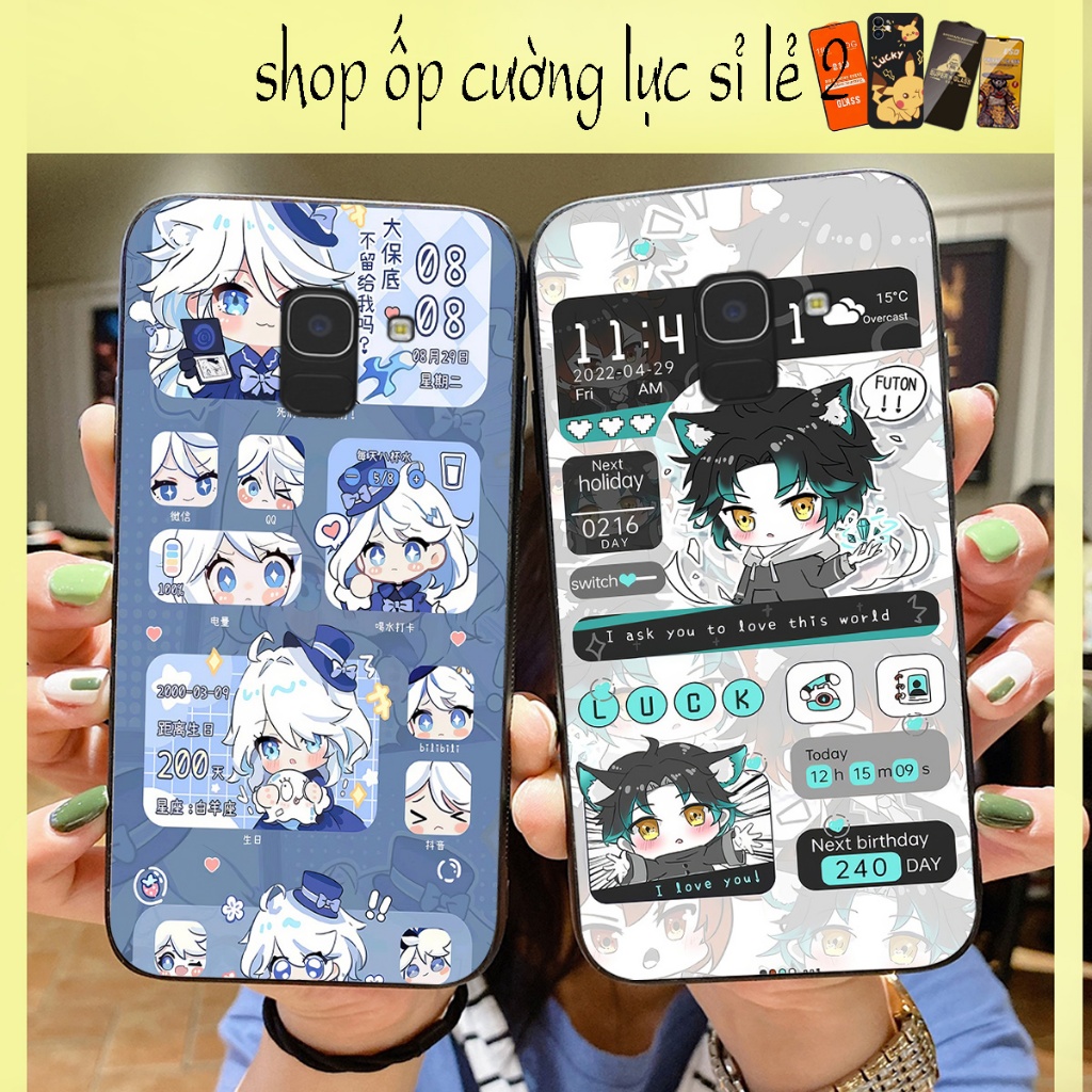 ốp lưng Samsung ss j6 plus / ss j6+ / a8 2018 / a8 plus 2018 / ss j6 2018 in hình Genshin Impact chi