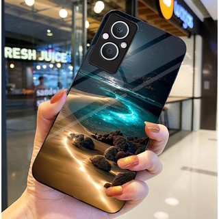 Ốp Lưng OPPO RENO 7 4G, RENO 7 5G, RENO 7Z 5G, RENO 7 PRO Mặt lưng kính tráng gương, thiết kế thiên hà