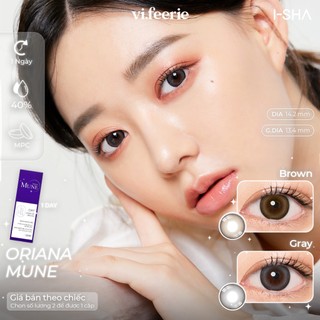 Kính áp tròng - lens 1 ngày oriana mune i-sha lens-vf lens