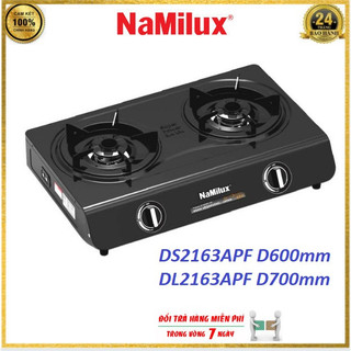 Bếp gas đôi mặt men Namilux DS2163APF / DL2163APF Công suất cao, Bảo hành chính hãng