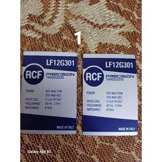 2 tem dán từ loa rcf, bộ tem BMB