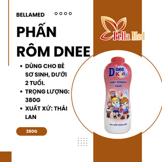 Phấn em bé, phấn rôm, phấn cạo lông Dnee Thái Lan 380G