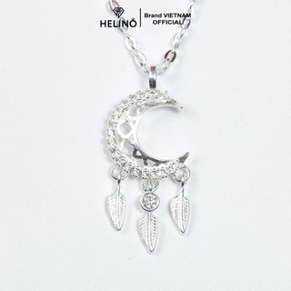 Dây chuyền bạc nữ HELINO Moon Dreamcatcher đính đá C25