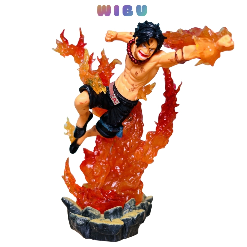 Mô hình One Piece ACE bản siêu cấp fzero cao 18cm hàng hiếm chi tiết sắc xảo , figure one piece