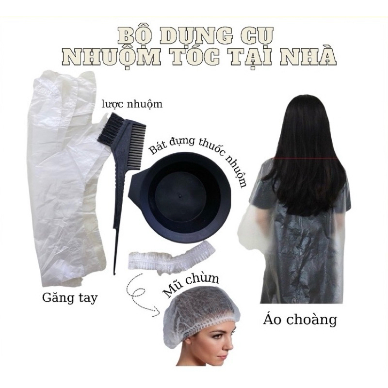 Bộ dụng cụ nhuộm tóc