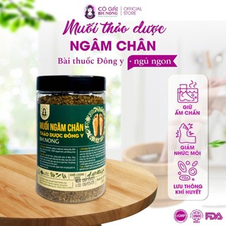Muối Ngâm Chân Thảo Dược CÔ GÁI BH.NONG Hũ 500g/800g