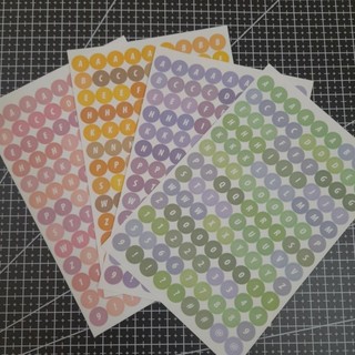 [Xả] sticker decor đế nhựa lấp lánh (1 TẤM)