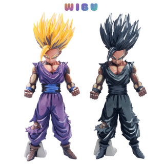 Mô hình Dragon Ball SonGoHan super saiyan bản 2D siêu đẹp có 2 màu tóc cao 22cm - mô hình figure 7 viên ngọc rồng