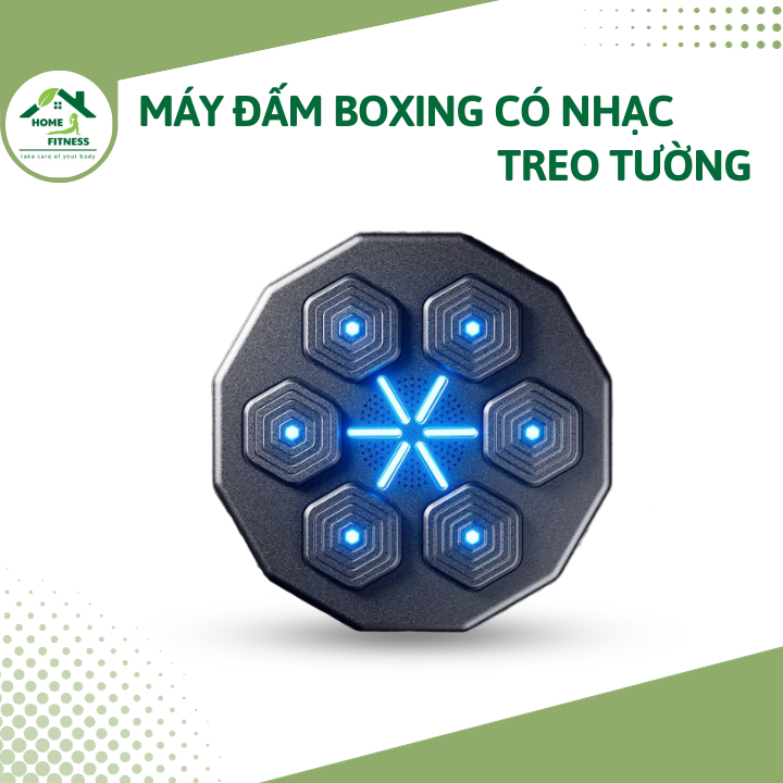 Máy Đấm Boxing, Máy Đấm Bốc Có Nhạc Kết Nối Bluetooth Đấm Bốc Thông Minh Thế Hệ Mới, Máy Đấm Bốc Tại Nhà Có Kèm Găng Tay