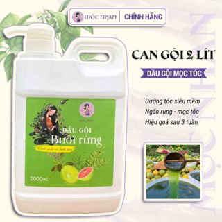 [SIÊU TIẾT KIỆM] Dầu gội bưởi rừng Mộc Nhan CAN 2L - Giảm gãy rụng, gàu nấm, hỗ trợ mọc tóc nhanh
