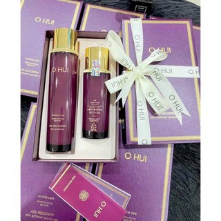 Set nước hoa hồng Ohui baby collagen Age Recovery