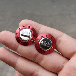 Bộ Combo 2 ốc ốp pô kiểu TH Racing Rin Mũi Tên lắp cho Lead 2017 4 Val Kèm Lông Đền CNC