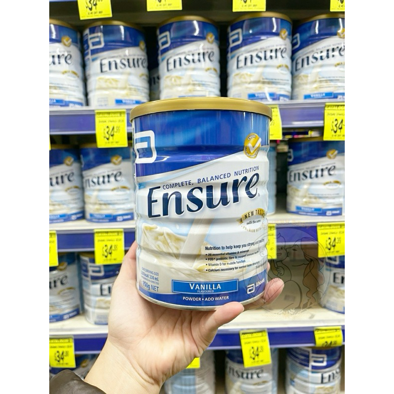 Date 5/25 Sữa Ensure úc 850g