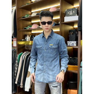 Áo sơ mi bò nam/ áo jeans nam 2023