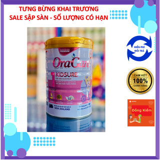 Sữa bột oracare số 1 kid sure lon 900g
