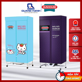 Máy sấy quần áo Sunhouse SHD2702 SHD2707 - Bảo hành chính hãng 12 tháng