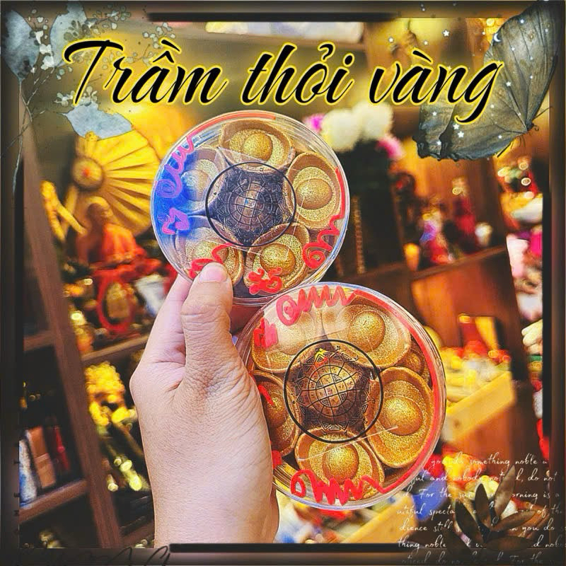 trầm thỏi vàng kich lộc