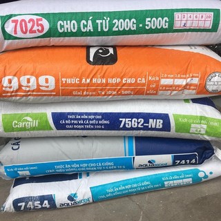 Thức ăn cá cargill 7605 18% đạm cho cá ăn hoặc dùng câu cá-1kg cám cá cargill 7605
