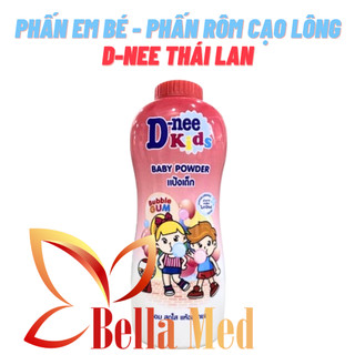Phấn em bé, phấn rôm, phấn cạo lông Dnee Thái Lan 380G dịu nhẹ cho bé