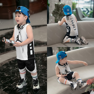 Bộ short thể thao ba lỗ Jordan bé trai - mẫu mới
