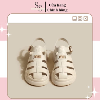  Giày rọ nữ sandal  hottrend 2024 khoá cài  sẵn  Quảng Châu Cao Cấp Fullbox đế sandal 5 phân siêu êm chân TC091 