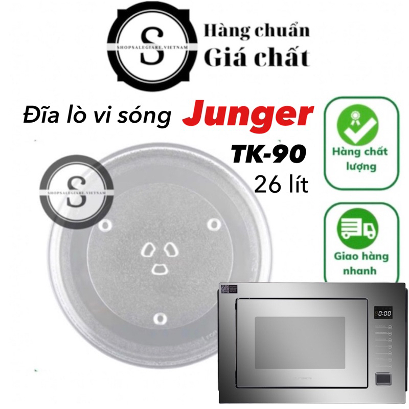 Đĩa lò vi sóng Junger 26 lít TK-90 hàng chính hãng mới 100% ( junger tk90 )