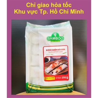 Bamboo - gói 250g - bánh cuốn hải sản / seafood roll cake