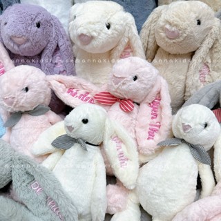 Thỏ Jellycat hot trend thêu tên bé theo yêu cầu [NEW]