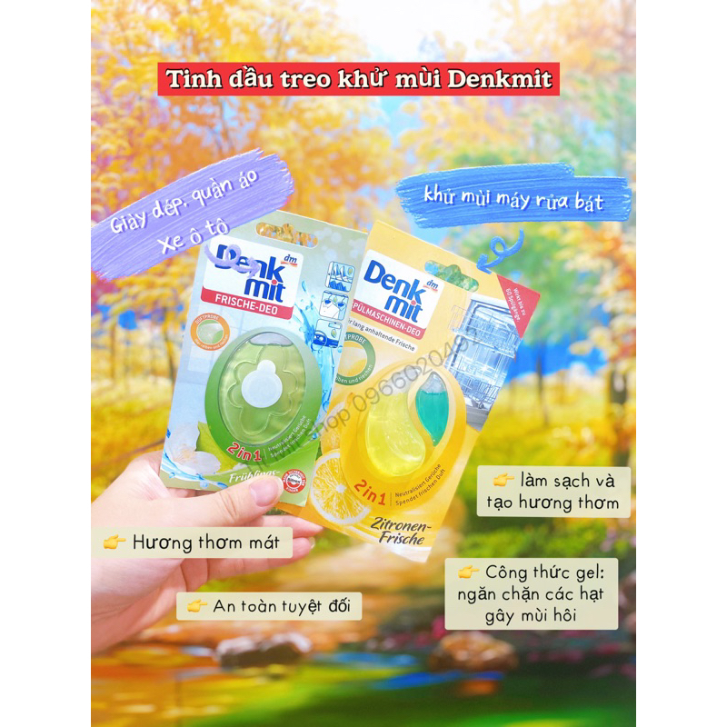 Khử mùi máy rửa chén bát Denkmit
