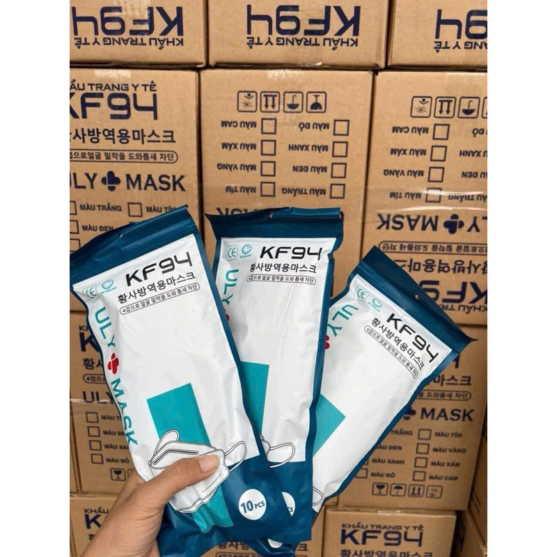 Khẩu trang KF94 Kháng Khuẩn, Chống Bụi mịn AN MASK - ULY MASK