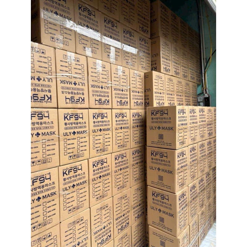 Khẩu trang KF94 Kháng Khuẩn, Chống Bụi mịn AN MASK - ULY MASK
