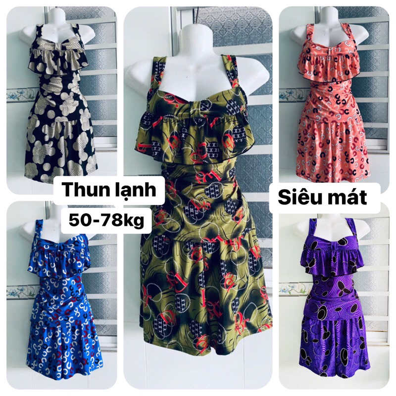 Size (50-75kg) đồ bộ quần đùi thun lạnh tốt “SIÊU MÁT LẠNH”