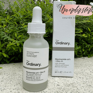 [Sephora US] Serum The Ordinary Niacinamide 10%+ Zinc 1% Hỗ Trợ Giảm Thâm Hiệu Quả 30ml