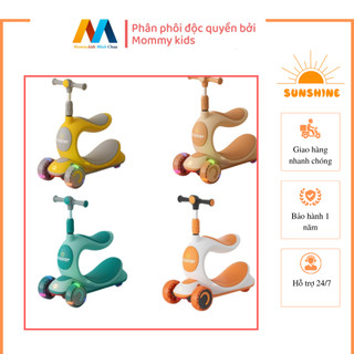Xe scooter, kiêm xe chòi chân Xe trượt scoote BLUTOOTH,  cho bé 3 bánh to phát sáng