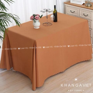 khăn phủ bàn kích thước 160x200 vải thun nhiều màu