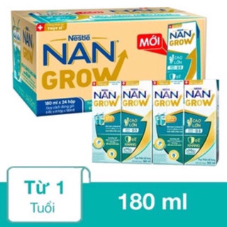 date 1/25) lốc sữa nan pha sẵn 4 hộp*180ml( có ship.hỏa tốc)