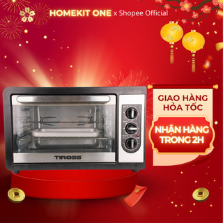 Lò nướng đối lưu tiross ts9609 - 36 lít - 2000w - 8 chức năng nướng, dung tích 36 lít - giao hàng hỏa tốc 2 giờ