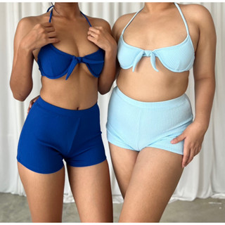 Bikini FAMI nâng ngực quần đùi kín đáo DINSSWIMWEAR