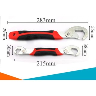 Bộ 2 cờ lê đa năng - mỏ lết đa năng vặn được được nhiều loại ốc dể dàng