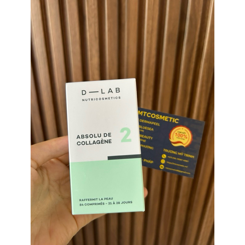 Viên uống bổ sung Collagen DLAB – 84 viên - Pháp