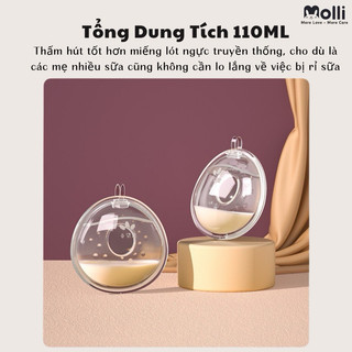 Cốc hứng sữa Mollie, phễu hứng tiện lợi