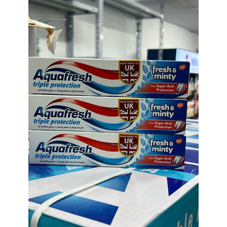 Kem đánh răng Aquafresh Fresh & Minty 100ml chính hãng NK chính hãng
