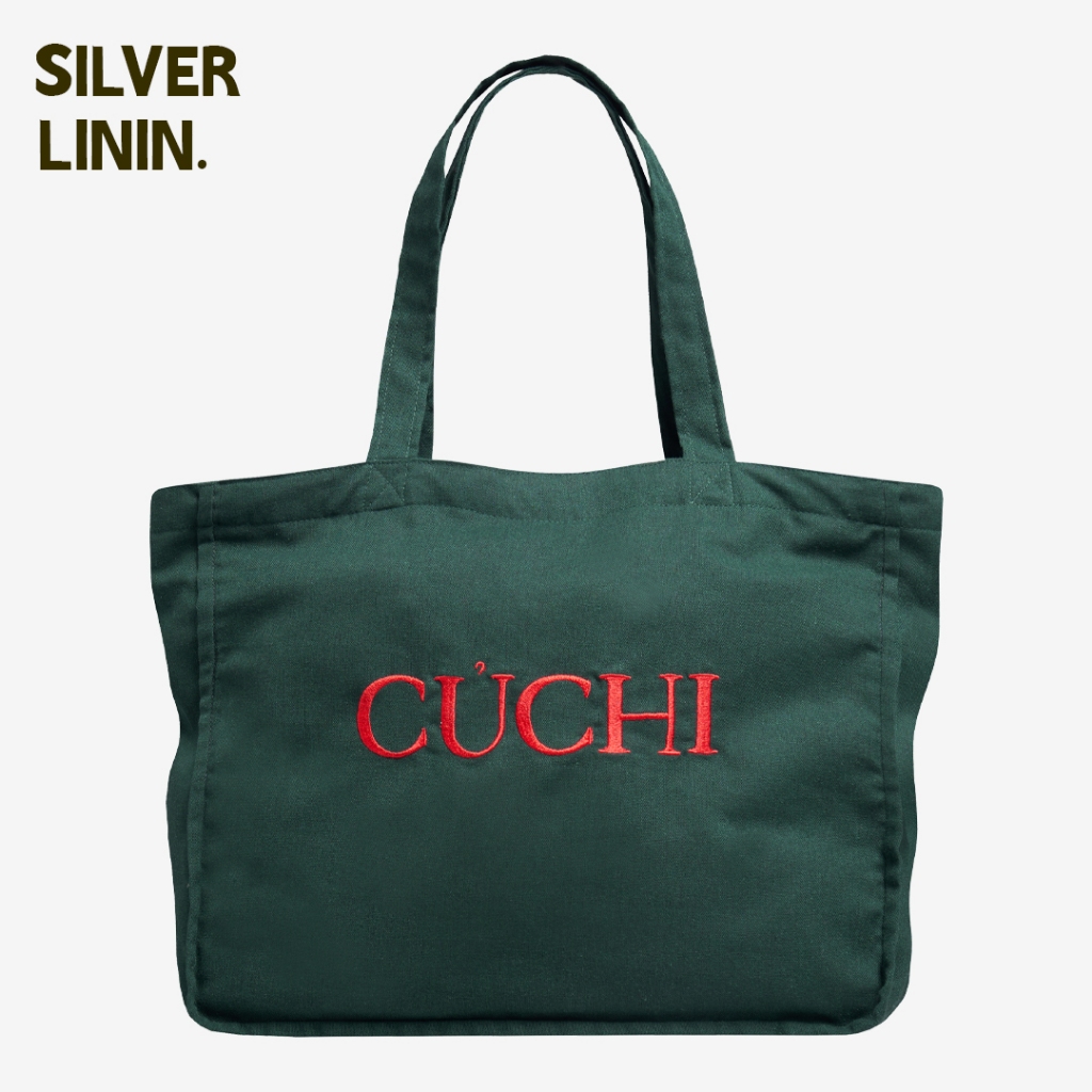 CUCHI BAG — Túi vải thêu Củchi