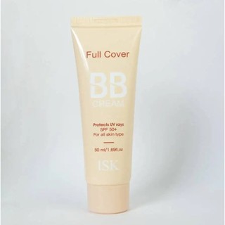 KEM NỀN TRANG ĐIỂM CHỐNG NẮNG ISK FULL COVER BB CREAM SPF 50+/PA+++