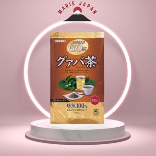 Trà ổi giảm cân orihiro guava tea nhật bản 60 gói