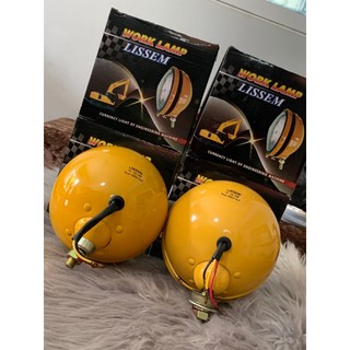 Đèn xe cuốc tròn